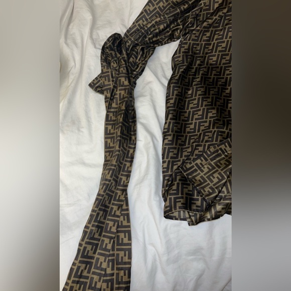 Fendi Brown twill dress - Picture 6 of 15